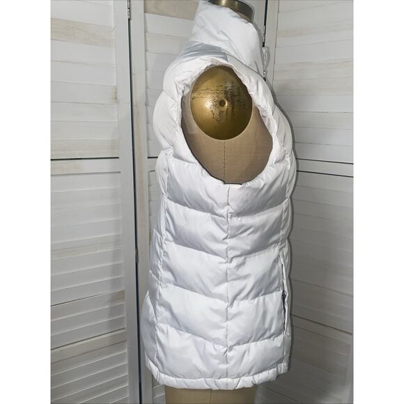Free Country Women's Size XL Puffer Quilted Vest White Pockets Zip Front - Picture 2 of 10